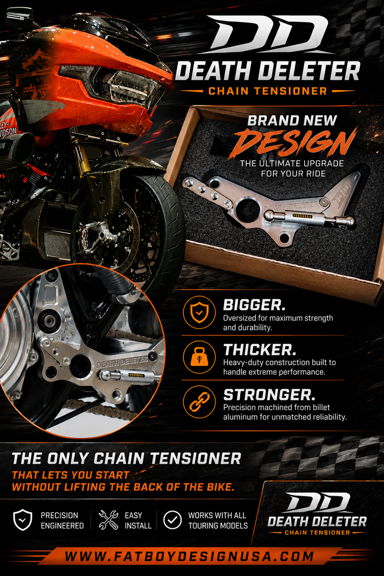 Death Deleter Harley Davidson Chain Tensioner